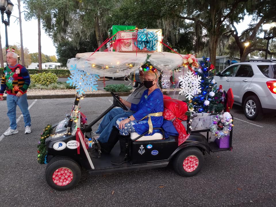 easy golf cart decorating ideas