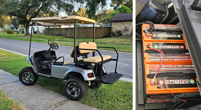 golf cart lithium conversion with high speed module issues
