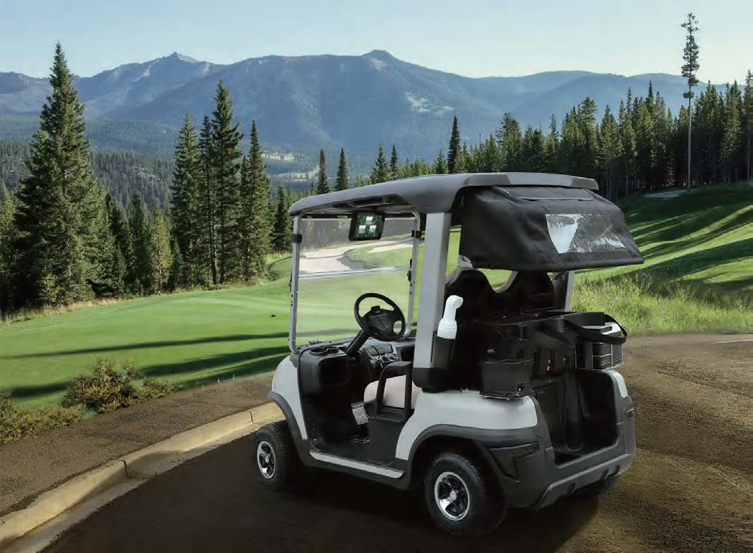Electric Golf Cart with GPS
