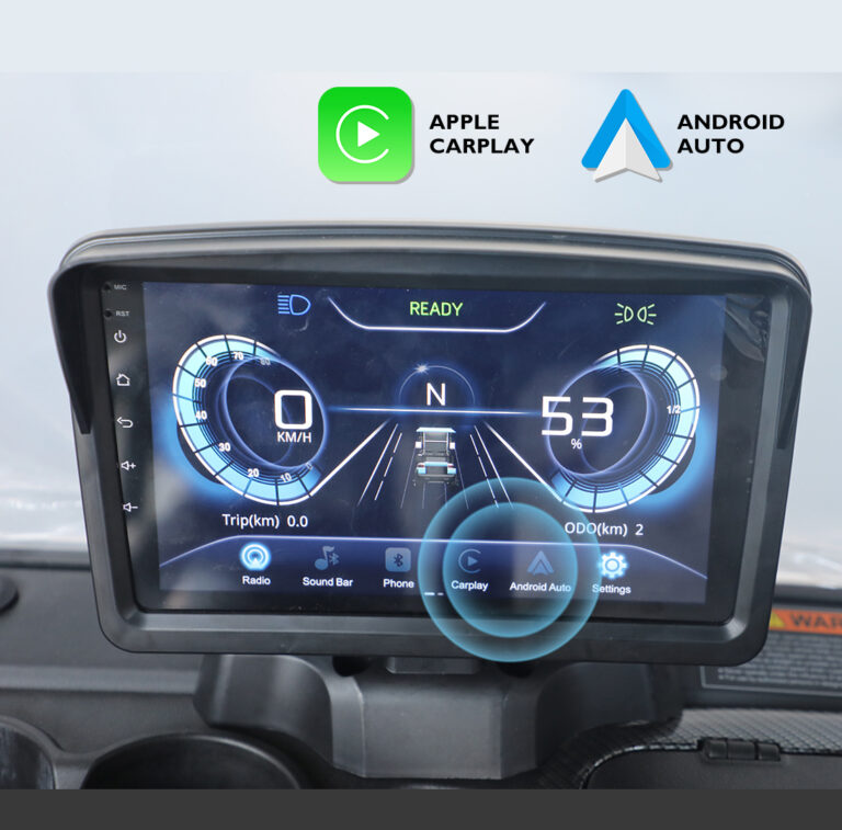 electric golf cart with gps