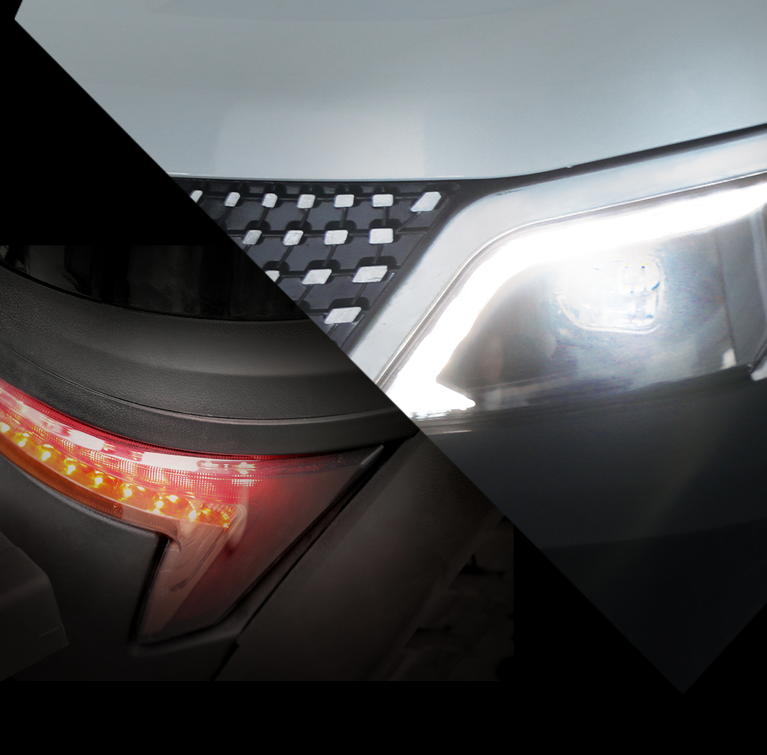 are lights required on golf carts