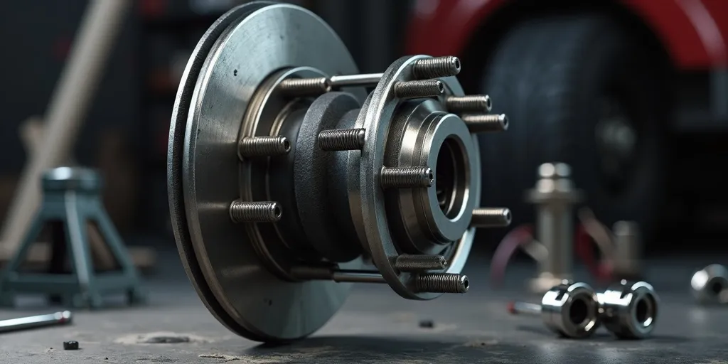 a bad golf cart wheel hub