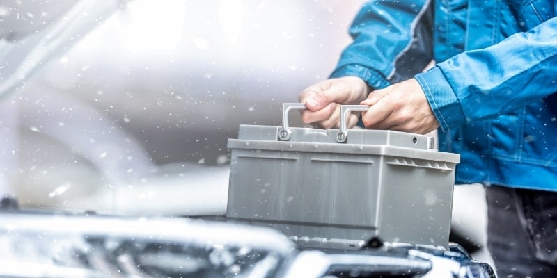 How do you prevent golf cart batteries from freezing