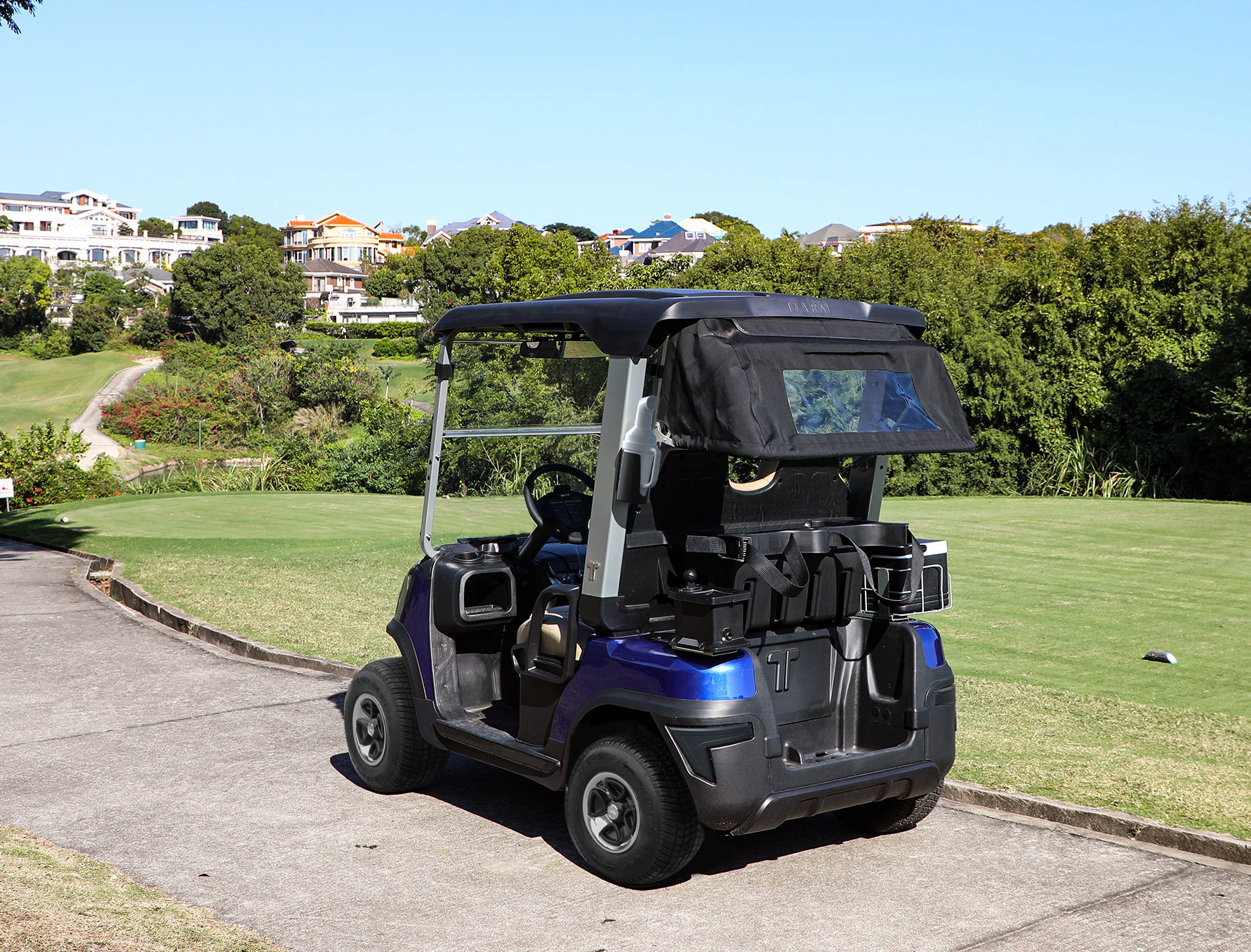 Advantages of using electric golf carts in large factories