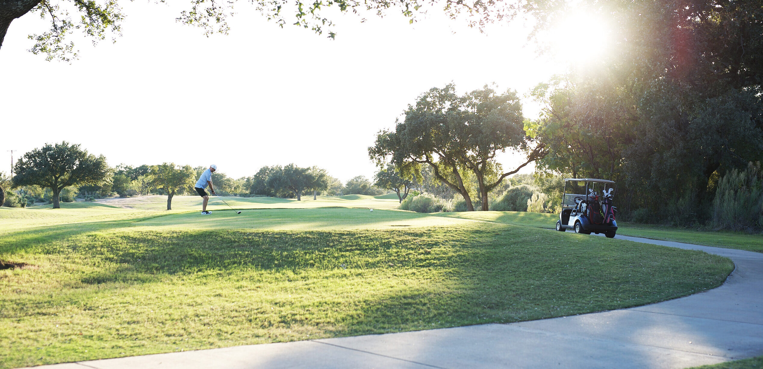 why is it important to follow designated paths and speed limits on a golf course