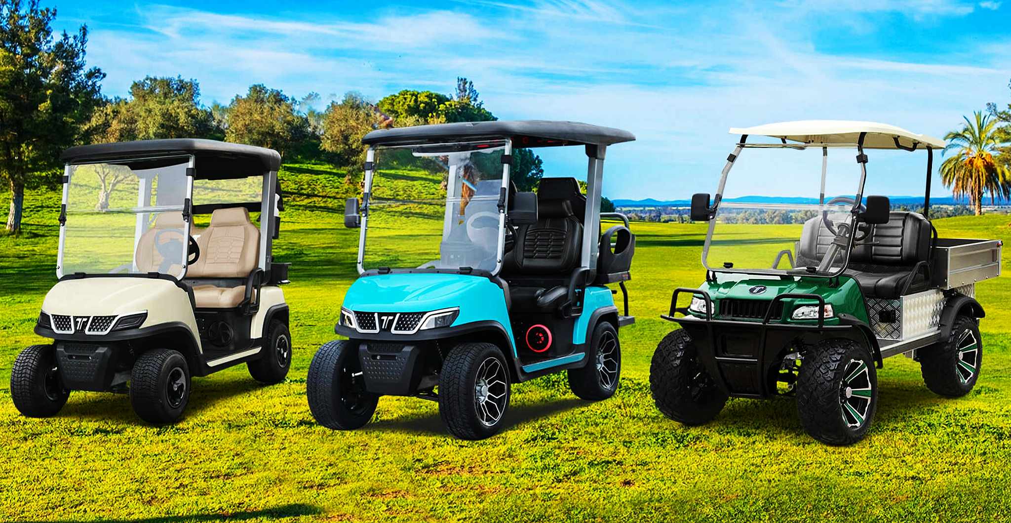 Electric Golf Carts for Resorts